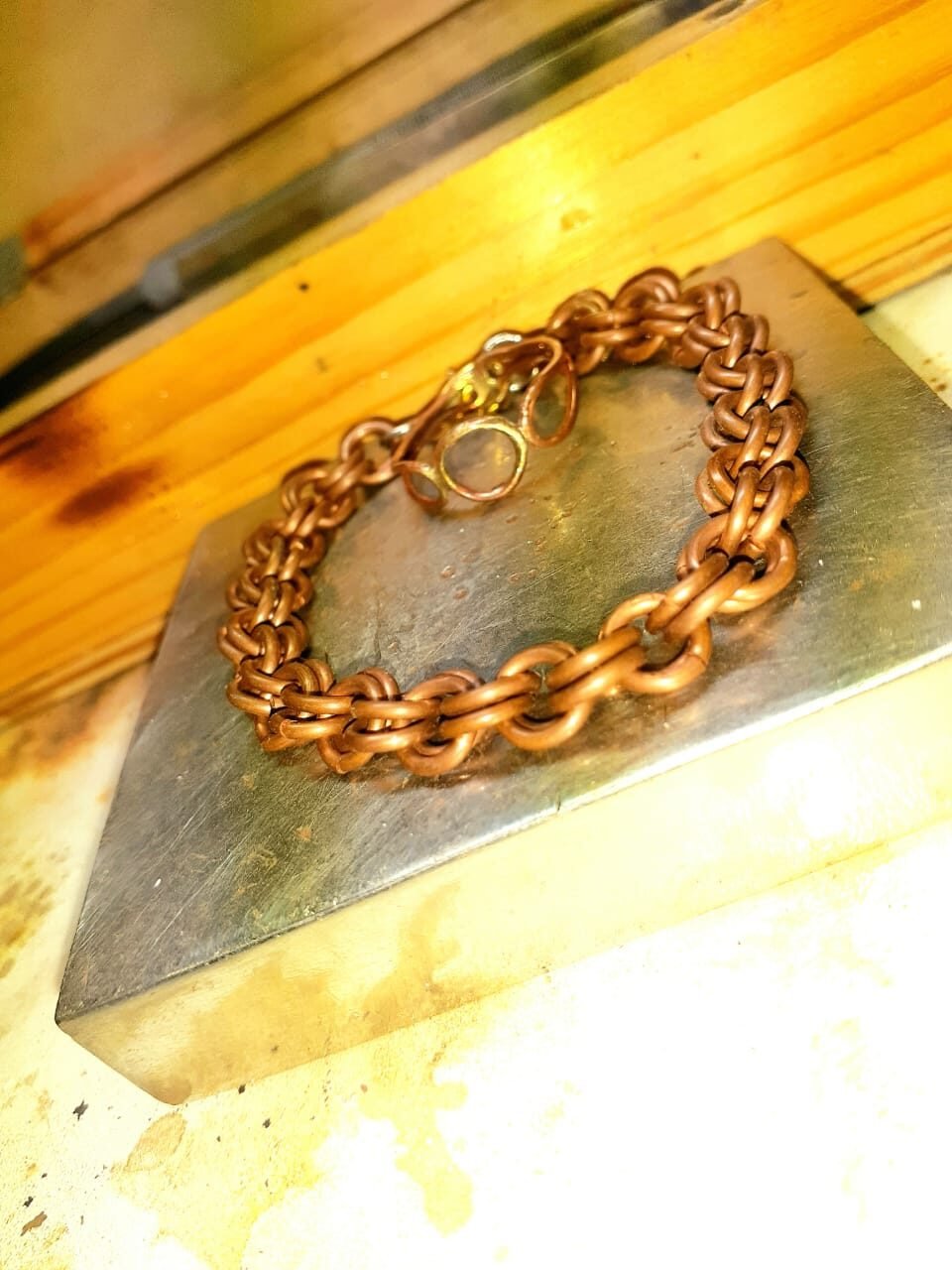 A finished product produced by Amani during his internship