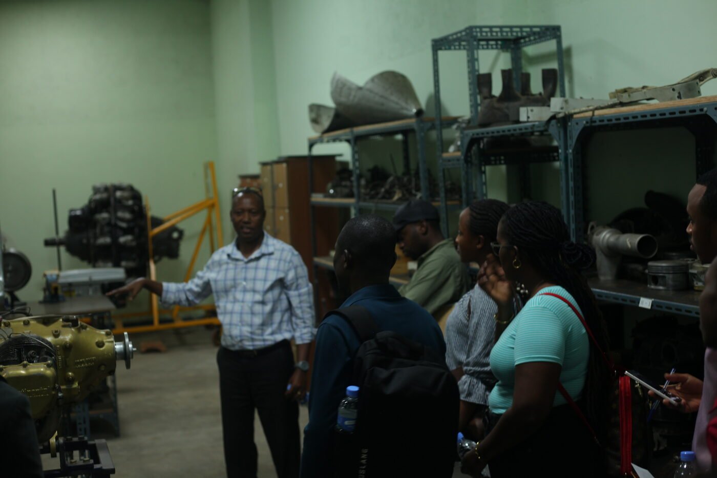 Campus tour guided by the General Manager